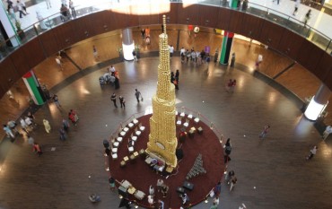 Ferrero Rocher Burj Khalifa Replica